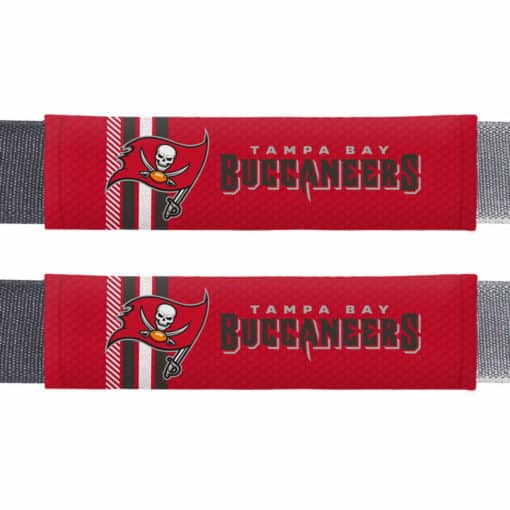 Tampa Bay Buccaneers Rally Design Seat Belt Pads