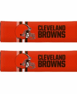 Cleveland Browns Rally Design Seat Belt Pads