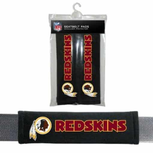 Washington Redskins Velour Seat Belt Pads