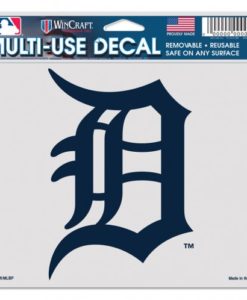 Detroit Tigers 5"x6" Navy Multi-Use Decal