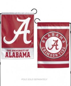 Alabama Crimson Tide Flag 12x18 Garden Style 2 Sided