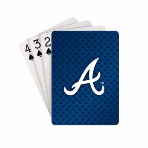 Atlanta Braves Playing Cards - Diamond Plate