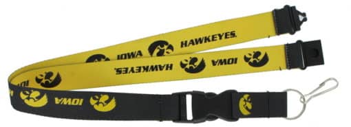 Iowa Hawkeyes Reversible Lanyard