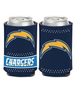 Los Angeles Chargers 12 oz Navy Bling Can Koozie Holder