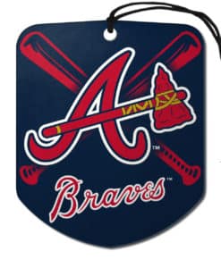 Atlanta Braves Shield 2 Pack Air Freshener