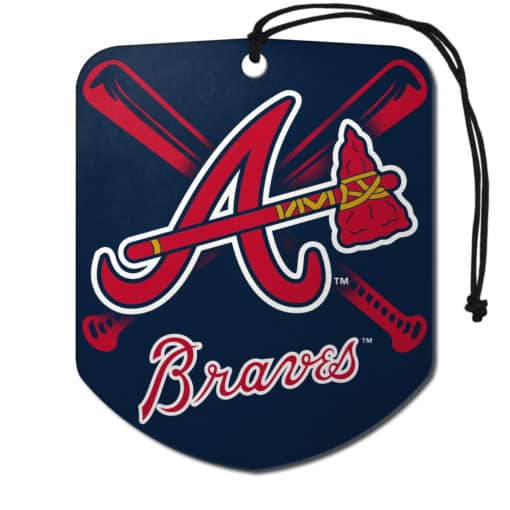 Atlanta Braves Shield 2 Pack Air Freshener