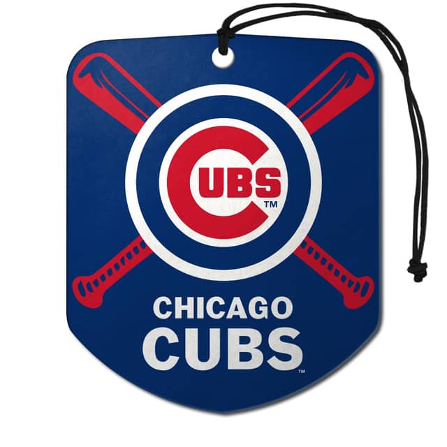 Chicago Cubs Air Freshener Shield Design 2 Pack - Detroit Game Gear