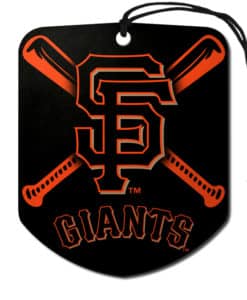 San Francisco Giants Air Freshener Shield Design 2 Pack