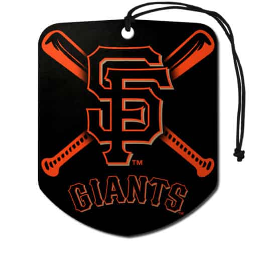 San Francisco Giants Air Freshener Shield Design 2 Pack