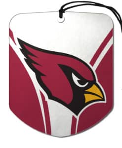 Arizona Cardinals Air Freshener Shield Design 2 Pack