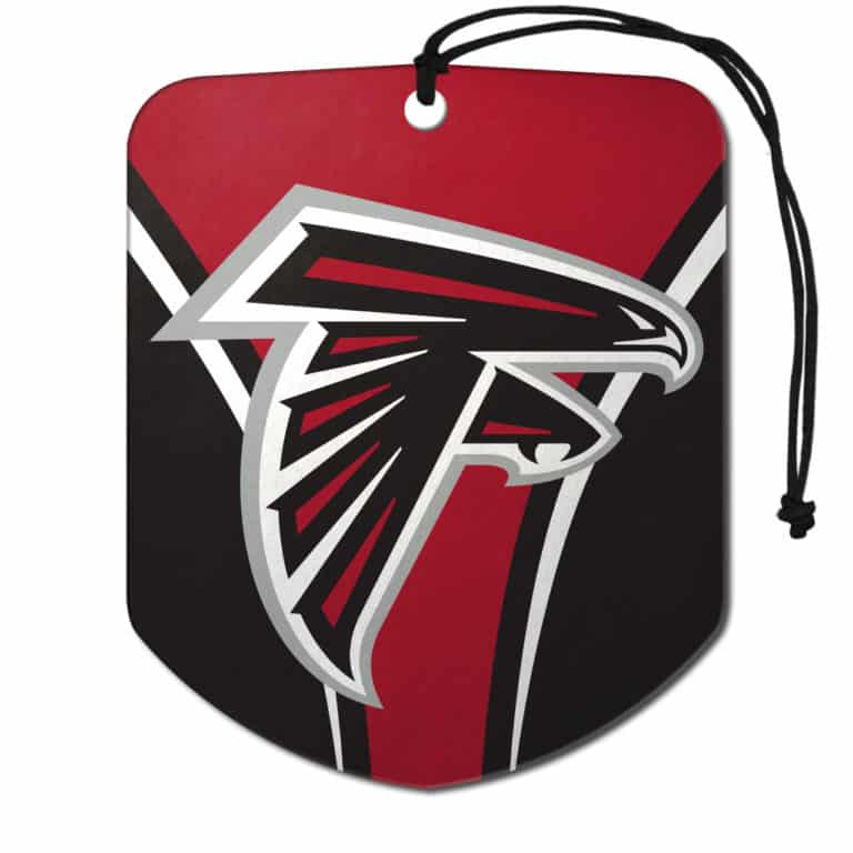Atlanta Falcons Air Freshener Shield Design 2 Pack - Detroit Game Gear