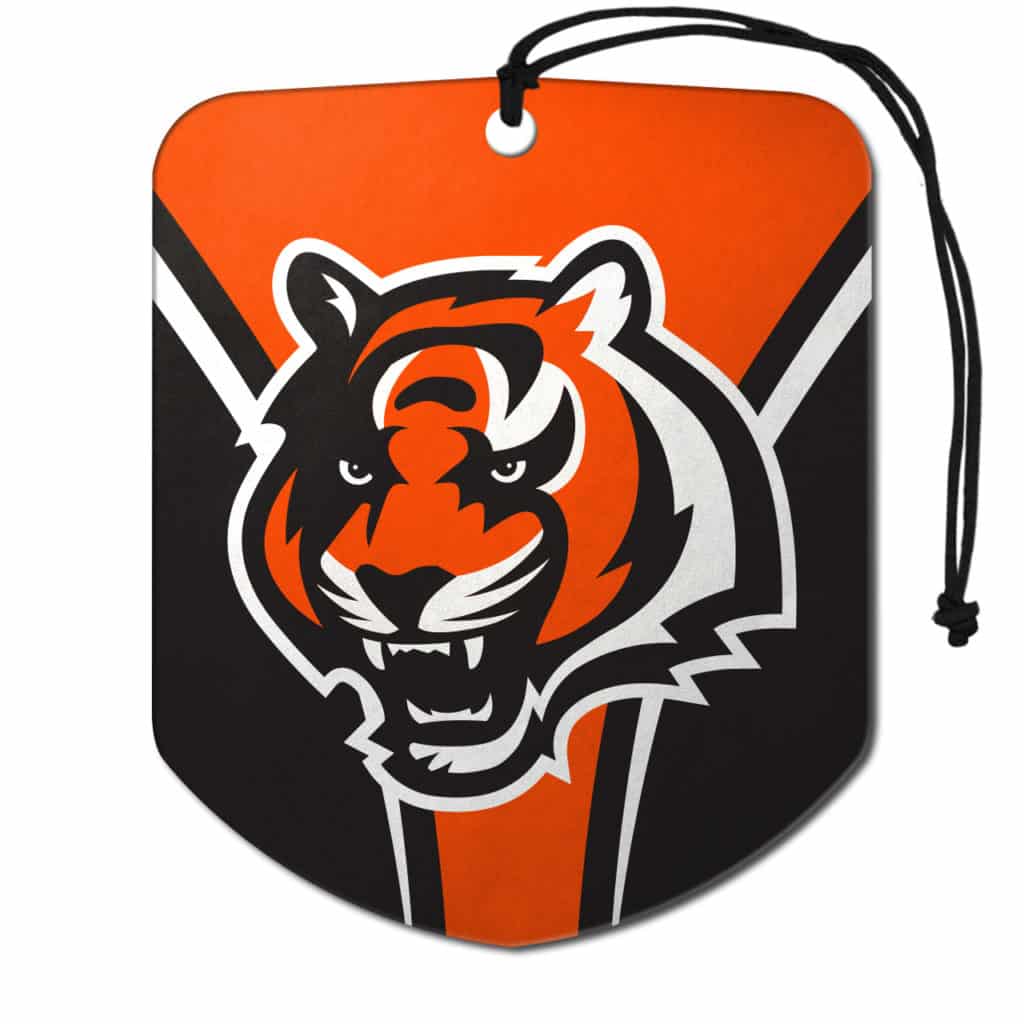 Cincinnati Bengals Air Freshener 2 Pack Shield Design - Detroit Game Gear