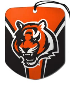 Cincinnati Bengals Air Freshener 2 Pack Shield Design