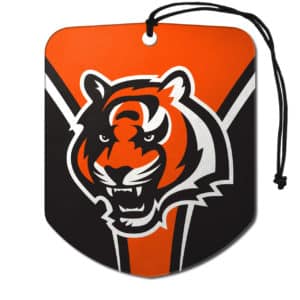 Cincinnati Bengals Air Freshener 2 Pack Shield Design - Detroit Game Gear