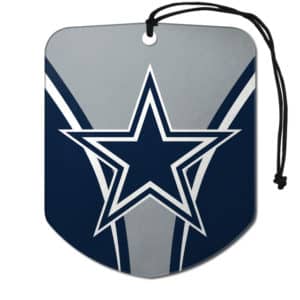Dallas Cowboys Air Freshener 2 Pack Shield Design - Detroit Game Gear