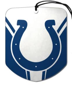 Indianapolis Colts Air Freshener 2 Pack Shield Design