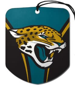 Jacksonville Jaguars Air Freshener 2 Pack Shield Design