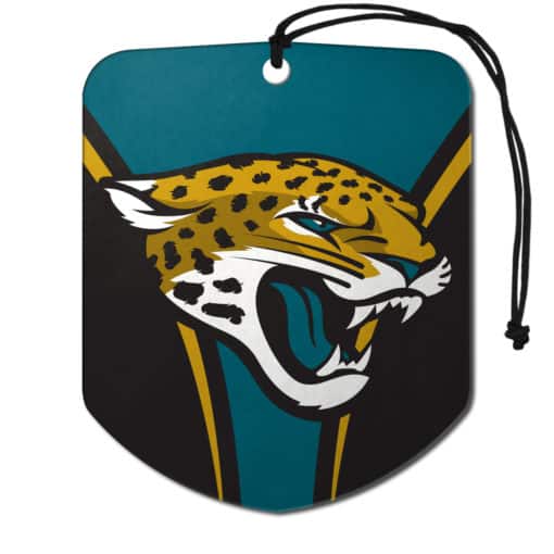 Jacksonville Jaguars Air Freshener 2 Pack Shield Design