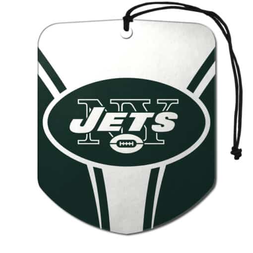 New York Jets Air Freshener 2 Pack Shield Design