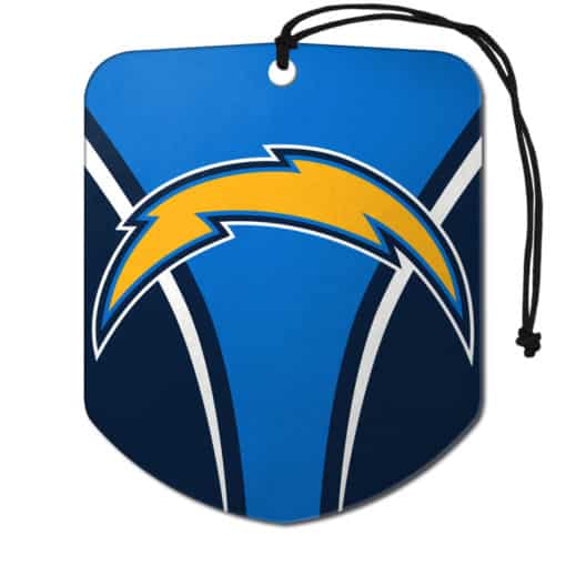 Los Angeles Chargers Air Freshener 2 Pack Shield Design