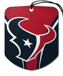 Houston Texans Air Freshener 2 Pack Shield Design