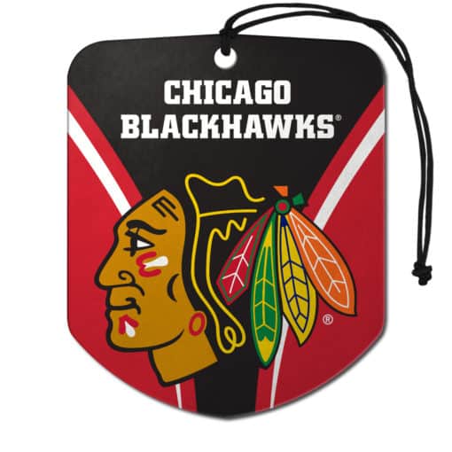 Chicago Blackhawks Shield 2 Pack Air Freshener