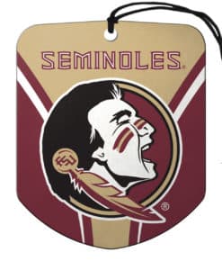 Florida State Seminoles Air Freshener Shield Design 2 Pack