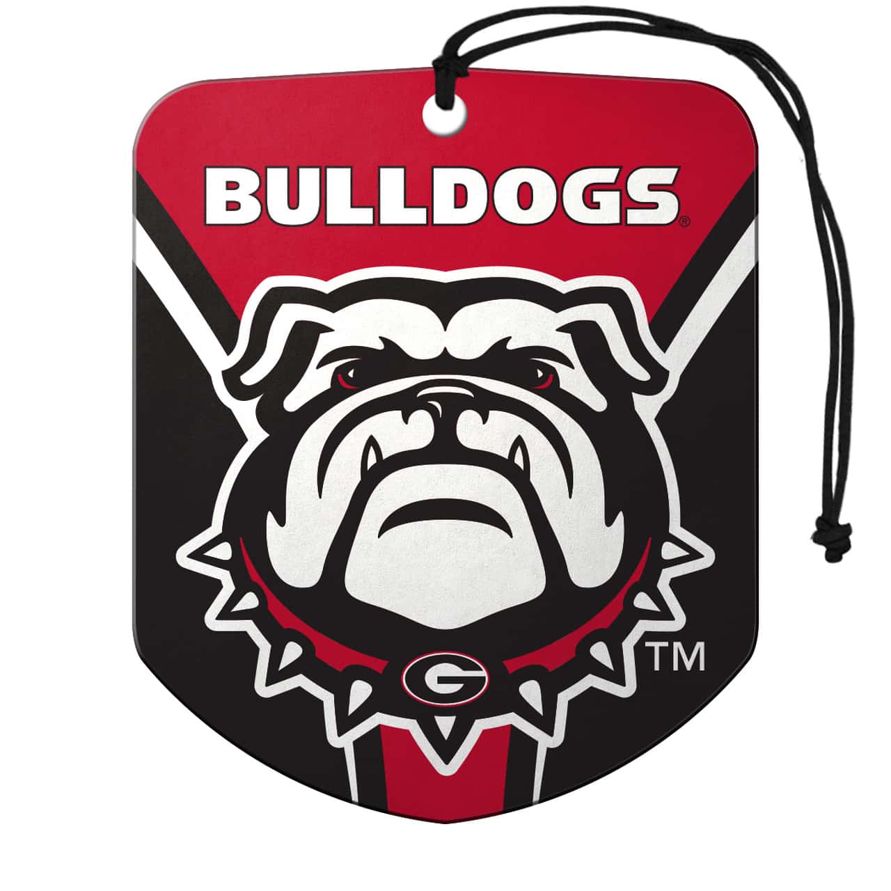 Georgia Bulldogs Air Freshener Shield Design 2 Pack - Detroit Game Gear
