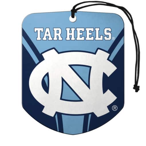 North Carolina Tar Heels Air Freshener Shield Design 2 Pack