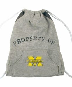 Michigan Wolverines Hoodie Cinch Bag
