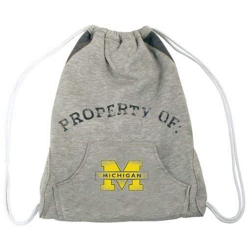 Michigan Wolverines Hoodie Cinch Bag