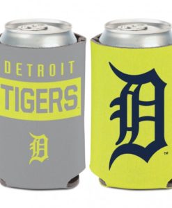 Detroit Tigers 12 oz Neon Can Koozie Holder