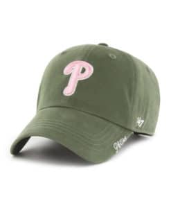 Philadelphia Phillies Women's 47 Brand Moss Pink Miata Clean Up Hat