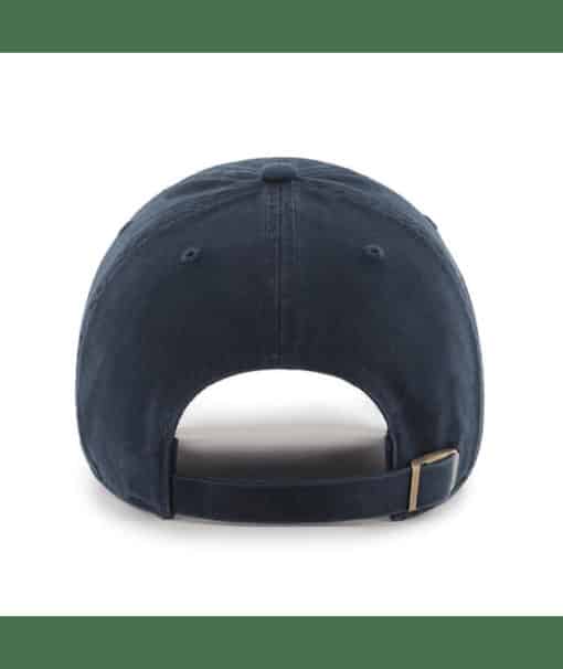 Kansas City Royals Red White & Blue 47 Brand Navy Clean Up Adjustable Hat - Image 2
