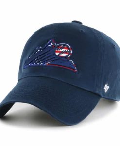 Colorado Rockies Red White & Blue 47 Brand Navy Clean Up Adjustable Hat
