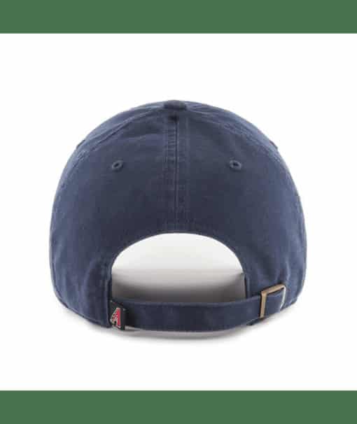 Arizona Diamondbacks Red White & Blue 47 Brand Navy Clean Up Adjustable Hat - Image 2