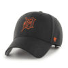 Detroit Tigers 47 Brand Black Orange MVP Adjustable Hat