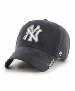 New York Yankees Women's 47 Brand Navy Sugar Miata Clean Up Adjustable Hat