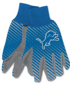 Detroit Lions Adult Two Tone Gloves