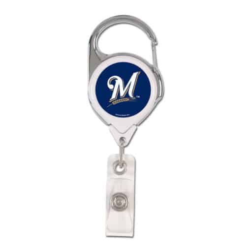 Milwaukee Brewers Badge Holder Premium Retractable