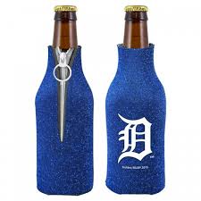 Detroit Tigers MLB Bottle Suit Holder - Blue Glitter