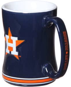 Houston Astros Coffee Mug - 14oz Sculpted