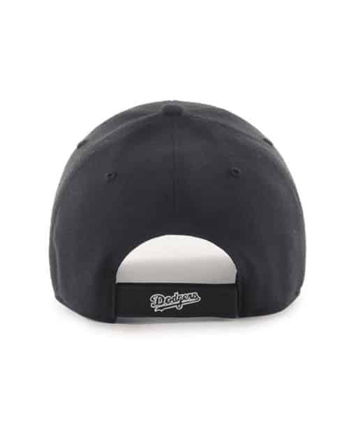 Los Angeles Dodgers 47 Brand Black White MVP Adjustable Hat - Image 2