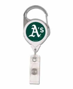 Oakland Athletics Retractable Premium Badge Holder