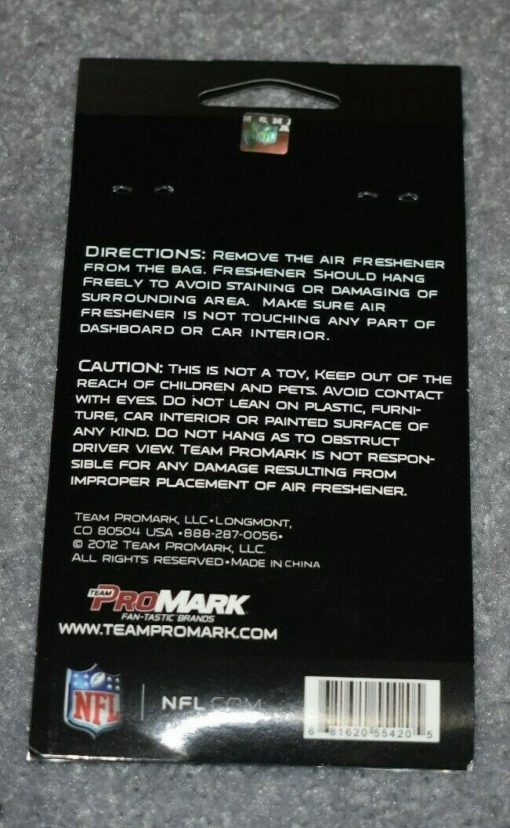 New York Giants Air Freshener 2 Pack Shield Design - Image 2