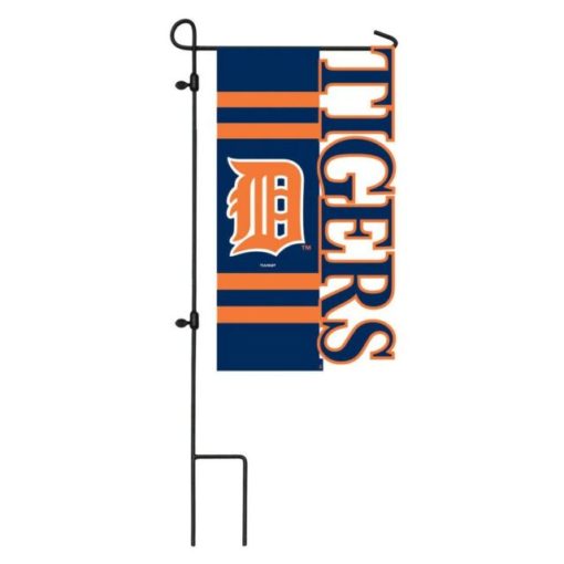 Detroit Tigers Applique Sculpted Garden Flag