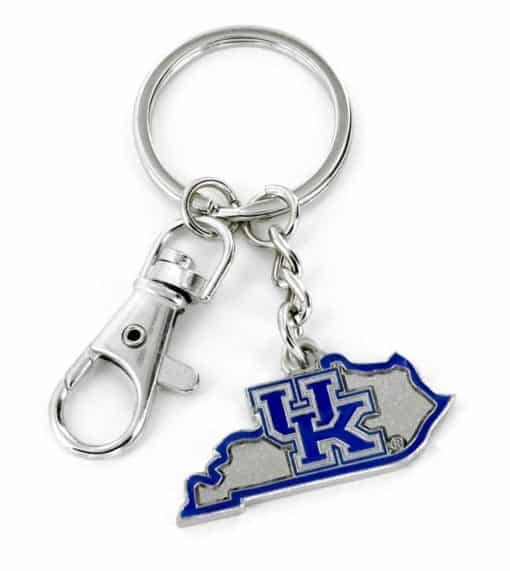 Detroit Lions Keychain State Design