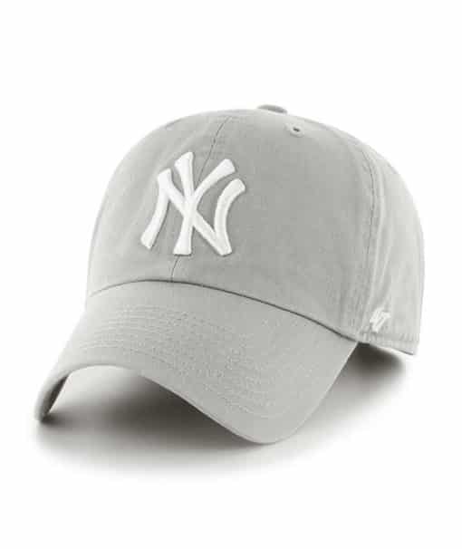 New York Yankees 47 Brand Gray Clean Up Adjustable Hat