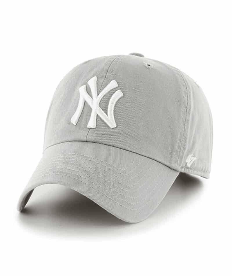 New York Yankees 47 Brand Gray Clean Up Adjustable Hat - Detroit Game Gear
