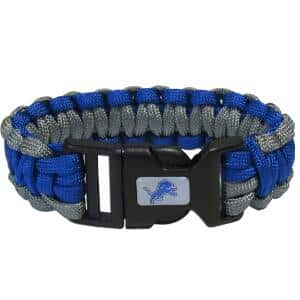 Detroit Lions Unisex Survival Bracelet